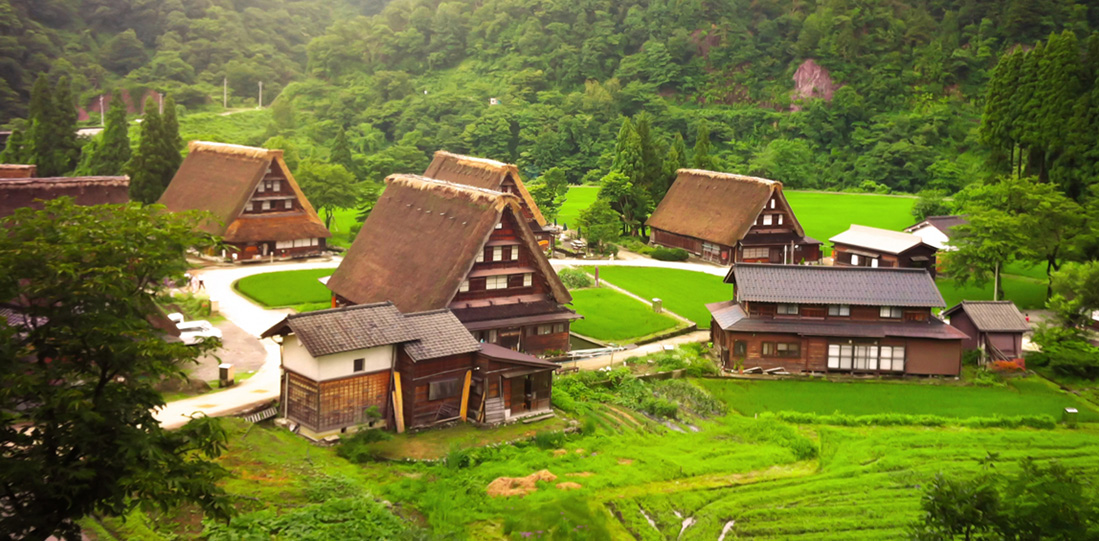 世界遺産「五箇山」をのんびり散策